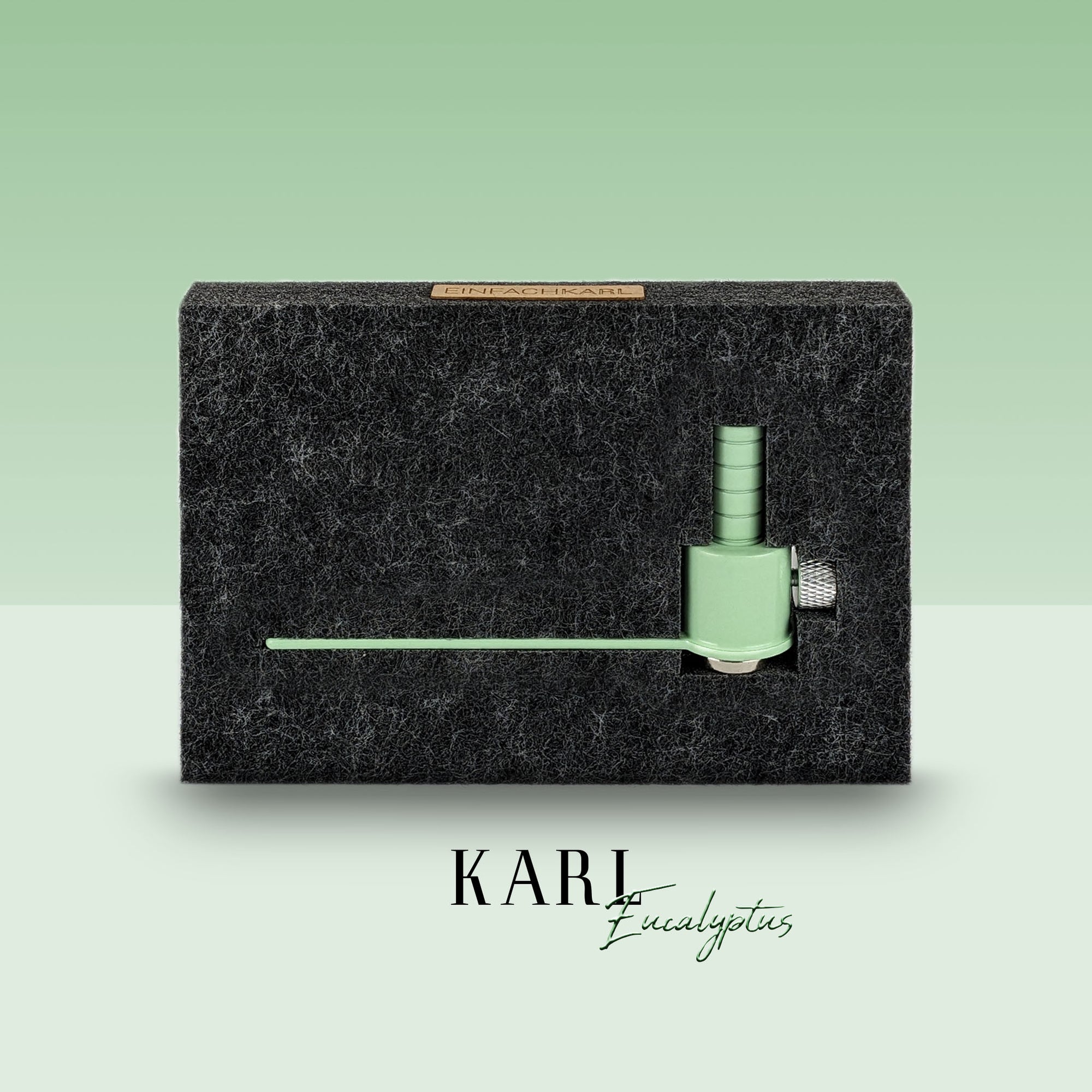 Zuschneidehilfe Karl in hellgrüner Farbe