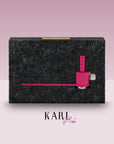 Zuschneidehilfe Karl in pinker Farbe