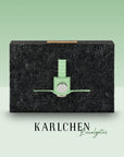 Zuschneidehilfe Karlchen in hellgrüner Farbe