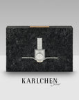 Zuschneidehilfe Karlchen in silberner Farbe