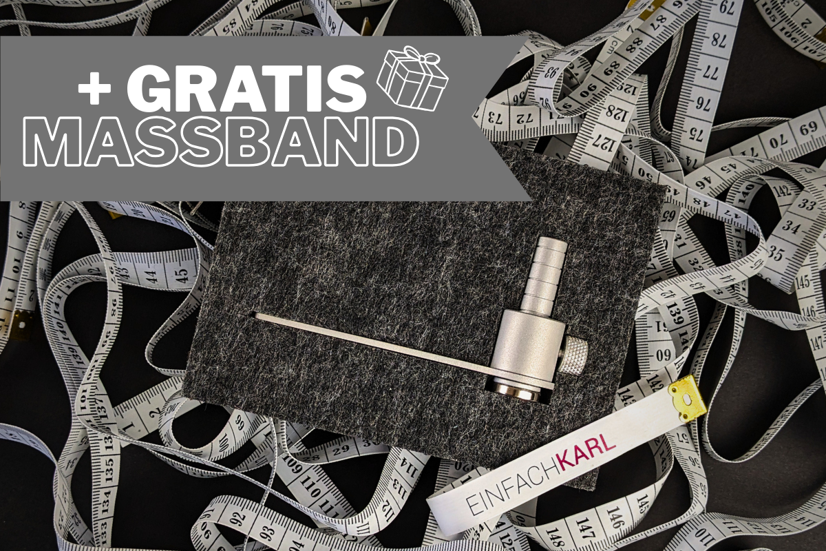 Nur jetzt: Gratis Maßband zu jeder Bestellung!